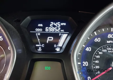 2013 Hyundai Elantra Gls z USA, uszkodzony, nr VIN 5NPDH4AE9DH294342